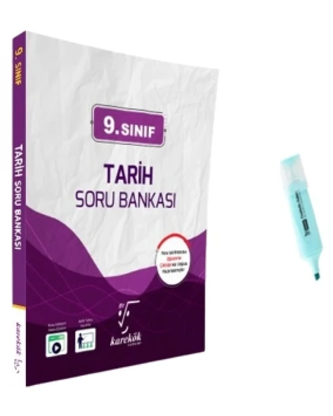 9.Sınıf Tarih Soru Bankası (Yeni Müfredat) ürün görseli 1