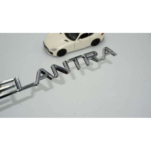 Hyundai Elantra Bagaj 3M 3D Krom ABS Yazı Logo Amblem ürün görseli 1