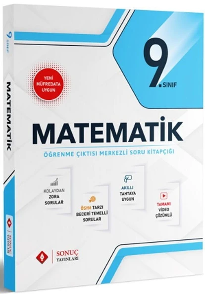 9. Sınıf Matematik Modüler Set Sonuç Yayınları ürün görseli 1