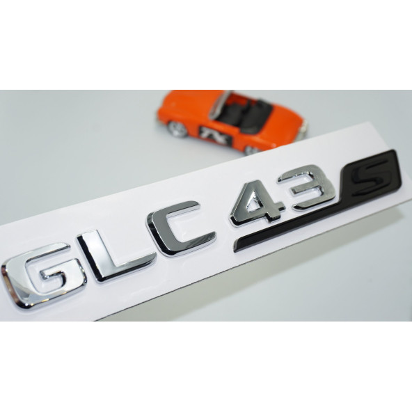 DK Tuning GLC 43S Bagaj Krom Siyah ABS Yazı Logo Benz İle Uyumlu ürün görseli 1
