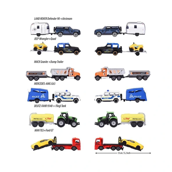 8503002001 City Trailer 6-asst - Resim 2