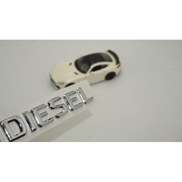 Benz Diesel Bagaj 3M 3D Krom ABS Yazı Logo Amblem ürün görseli 1