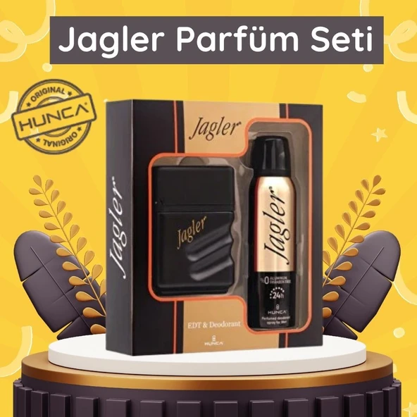 Jagler Classic Erkek Parfüm Seti 50 ml EDT + 100 ml Deodorant ürün görseli 1