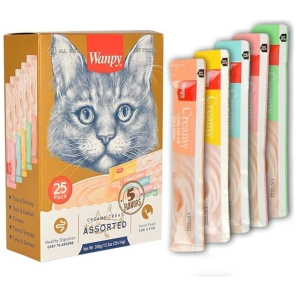 Karışık Sıvı Kedi Ödülü 25*14 gr Ra-Mix ürün görseli 1