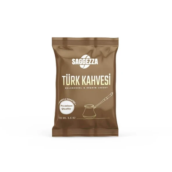 Saggezza Taze Öğütülmüş Türk Kahvesi 100 gr ürün görseli 1