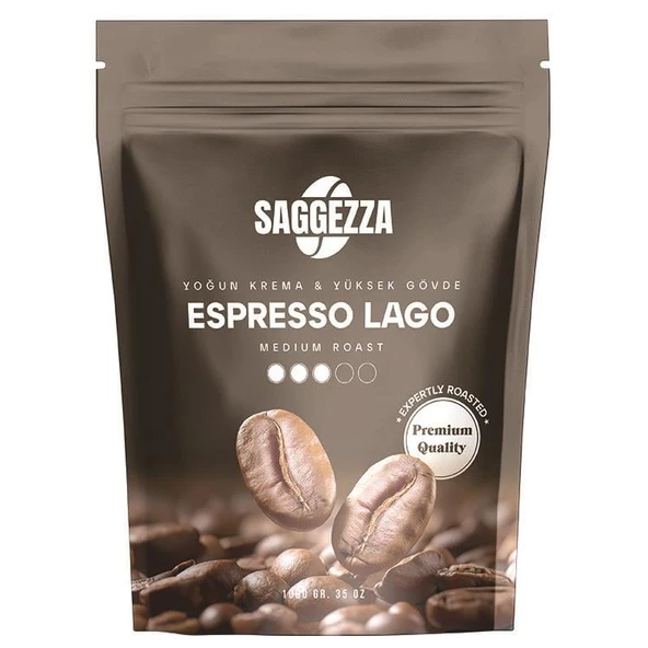 Saggezza Lago Öğütülmüş Espresso Kahve 1 Kg ürün görseli 1