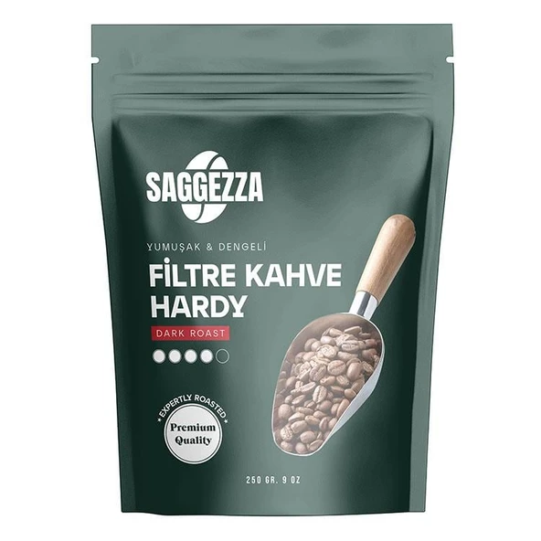 Saggezza Hardy Öğütülmüş Filtre Kahve 250 Gr ürün görseli 1