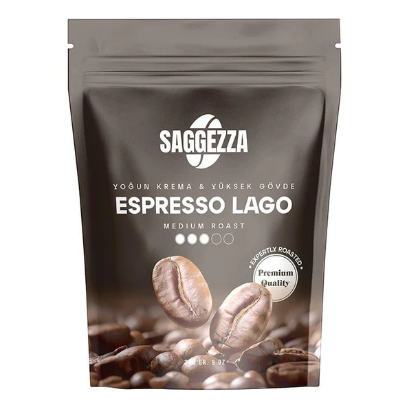 Saggezza Lago Çekirdek Espresso Kahve 250 Gr ürün görseli 1