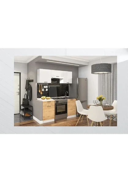 T Designo Mila Mutfak 180 cm Tezgah Dahil ürün görseli 1