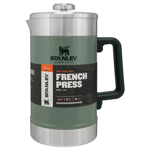 Stanley Klasik French Press Termos 1.4lt Yeşil ürün görseli 1