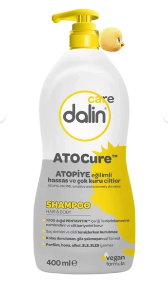 Dalin Care Atocure™ Saç & Vücut Şampuanı 400 ml ürün görseli 1