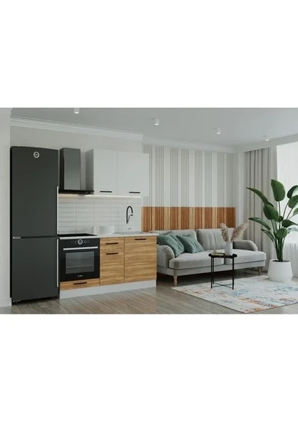 Tdesigno Kolgu Mutfak 160 cm Tezgah Dahil ürün görseli 1