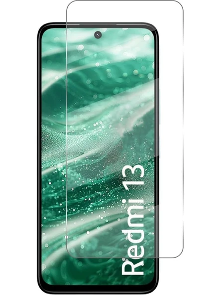 Xiaomi Redmi 13 Kırılmaz Cam Ekran Koruyucu Temperli Cam ürün görseli 1