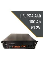 LEXRON 51.2V 100Ah LİFEPO4 BATARYA - Resim 3