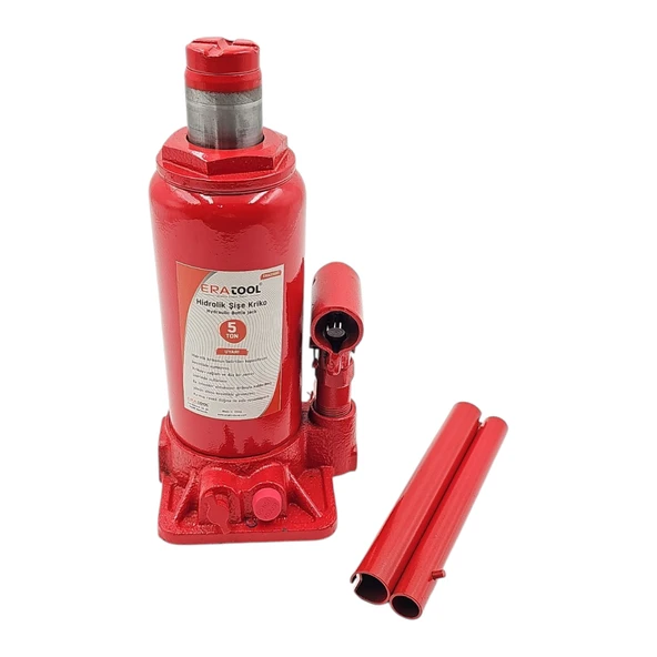 Fixonic Eratool ERA23105 5 Ton 195x380mm Hidrolik Şişe Kriko ürün görseli 1