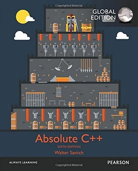 Absolute C++ (Global Edition) Walter Savitch & Kenrick Mock ürün görseli 1