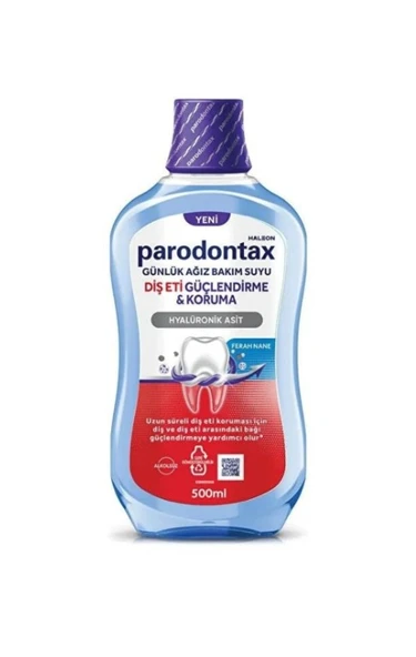 Parodontax Diş Eti Güçlendirme Ağız Bakım Suyu 500ml ürün görseli 1