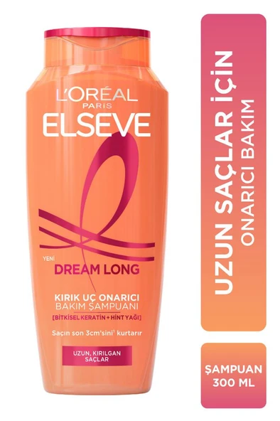 Elseve Dream Long Kırık Uç Onarıcı Bakım Şampuanı 300 ml ürün görseli 1