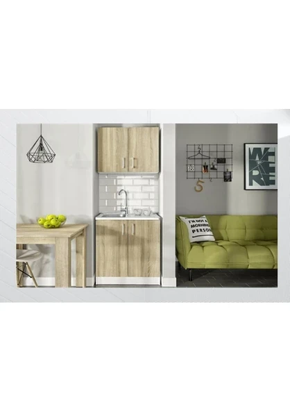 T Designo Aura Mutfak 80 cm Tezgah Dahil ürün görseli 1