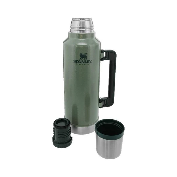 Stanley Klasik Vakumlu Termos 2,3lt   HammertoneGreen ürün görseli 1