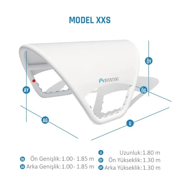 DeckTent Şişme Tente XXS - Resim 2
