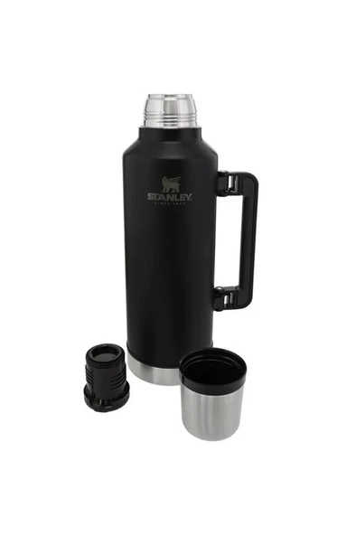Stanley Klasik Vakumlu Termos 2,3lt   MatteBlack - Resim 2
