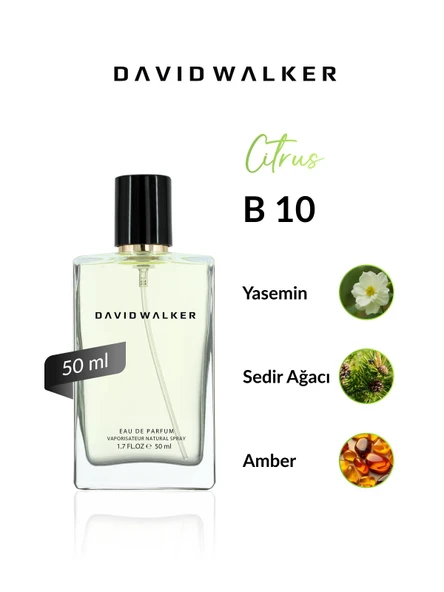 David Walker B10 Rodin 50 ml Kadın Parfüm | Citrus ürün görseli 1