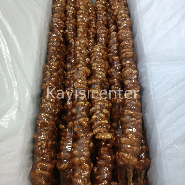 Toptan Gurme Cevizli Sucuk Duble Sarı 10 Kg ürün görseli 1