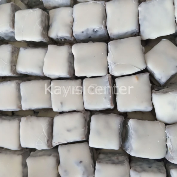Toptan Kayısı Çikolatalı Lokum 15Kg Fildişi ürün görseli 1