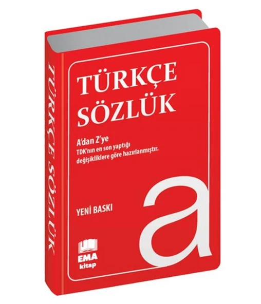 Ema - Türkçe Sözlük Büyük Kırmızı Kapak ürün görseli 1