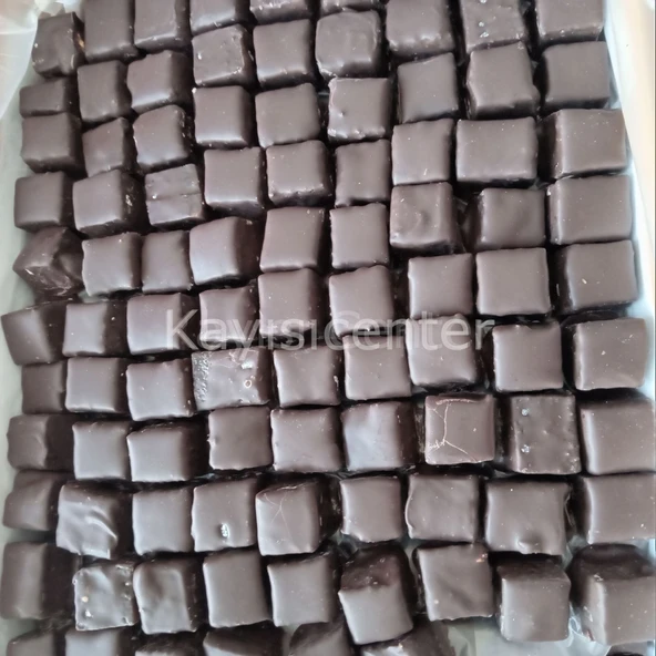 Toptan Kayısı Çikolatalı Lokum 15Kg Bitter ürün görseli 1