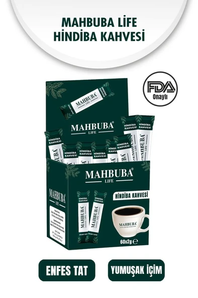 Mahbuba Hindiba Kahvesi 1 Aylık - ( 60 Kullanım ) Net 120gr ürün görseli 1