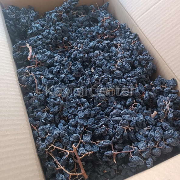 Toptan Doğal Siyah Salkım Üzüm 10Kg ürün görseli 1