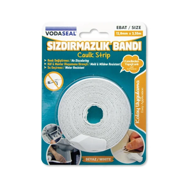 Vodaseal Sızdırmazlık Bandı 12,8mmx3,35mt ürün görseli 1