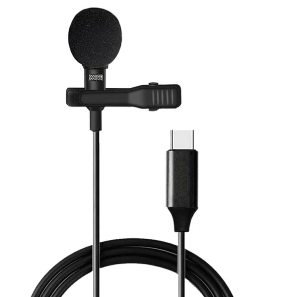 ZR404 Jh042C Kablolu Type-C Mikrofon ürün görseli 1