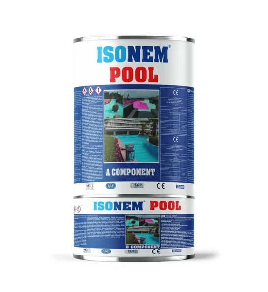 İsonem Pool Havuz Boyası 4,5kg  Mavi ürün görseli 1