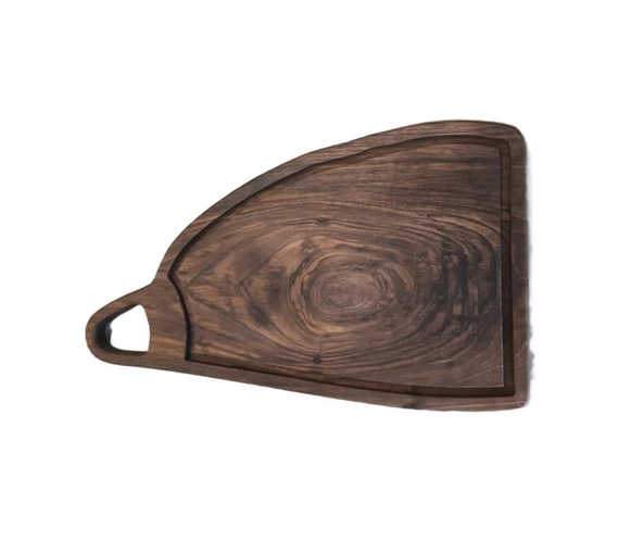 Wood Art Ceviz Sunum Tabağı 30x50cm ürün görseli 1