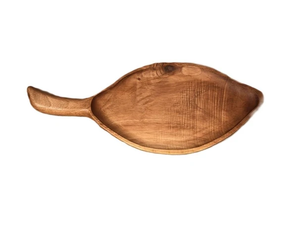 Wood Art Ceviz Sunum Tabağı 20x48cm ürün görseli 1