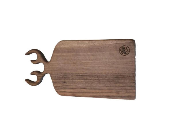 Wood Art Ceviz Sunum Tabağı 20x45cm ürün görseli 1