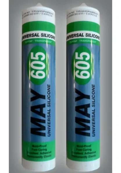 May 605 Beyaz Silikon Kartuş 280 Gr ürün görseli 1