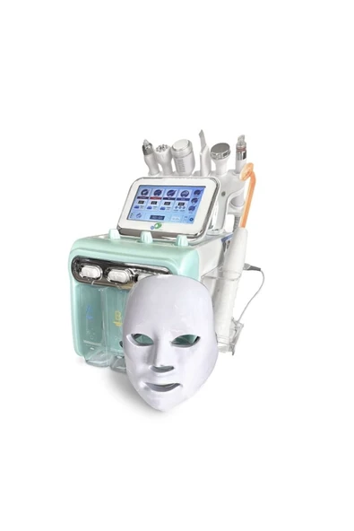 hydrafacial Led Maskeli & Yüksek Frekanslı Hydrafacial 8in1 ürün görseli 1