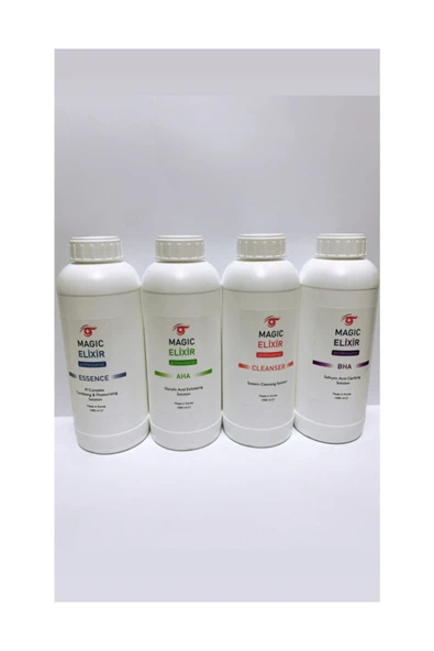 Elixir 4 Lü Hydrafacial Solüsyon Seti (4 Litre) ürün görseli 1