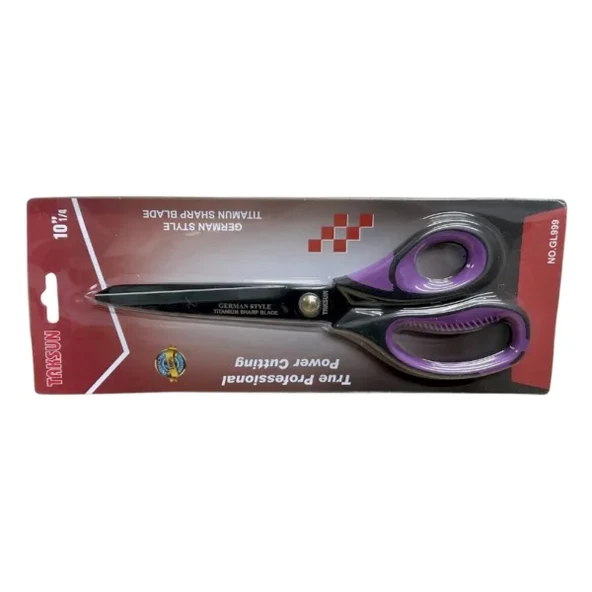 Taksun Makas Plastik Saplı GL999 10" (25 cm) ürün görseli 1