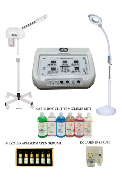 HYDRACOLOR 7+1 CİLT BAKIM SETİ + BUHAR+ CİLT BAKIM SETİ ürün görseli 1