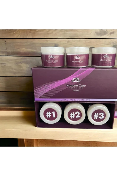 Moreno Care göz altı morluk protcolü profesyoneş göz altı morluk serumu vitamini kremi ürün görseli 1
