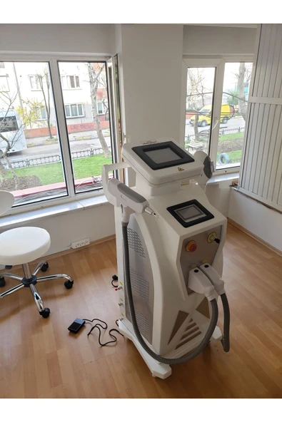 anka lazer IPL lazer epilasyon dövme silme ve radyofrekans 3ü1 arada olan model ürün görseli 1