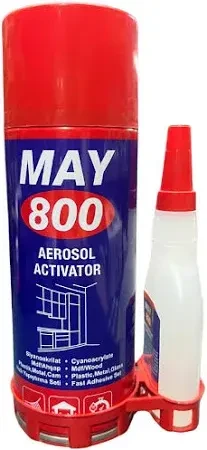 MDF Hızlı Yapıştırıcı  Memoloc May800- 400 ml Sprey + 100 gr Jel ürün görseli 1