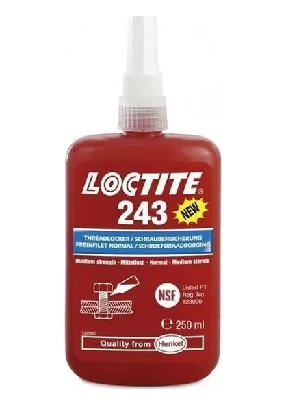 Loctite 243 Orta Mukavemetli Civata Sabitleyici 50ML ürün görseli 1