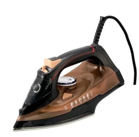 Crown CRW-7206 2200W Seramik Tabanlı Buharlı Ütü Rose ürün görseli 1