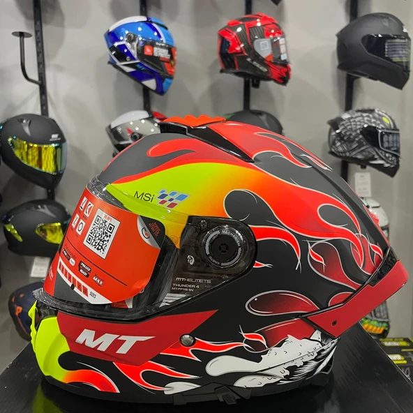 Thunder 4 SV Yamanaka B3 Mat Kapalı Kask ürün görseli 1